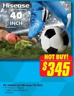 The Good Guys 40" A4QAU Full HD Smart TV 2025 offer