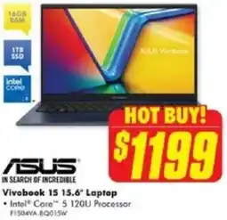 The Good Guys Vivobook 15 15.6" Laptop offer