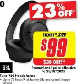 The Good Guys Tune 720 Headphones offer