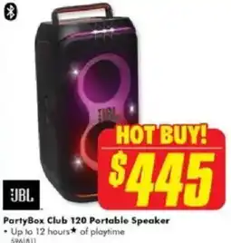 The Good Guys PartyBox Club 120 Portable Speaker offer