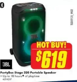 The Good Guys PartyBox Stage 320 Portable Speaker offer