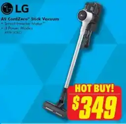 The Good Guys LG A9 CordZero Stick Vacuum offer