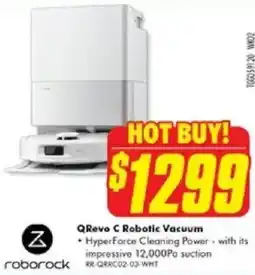 The Good Guys QRevo C Robotic Vacuum offer