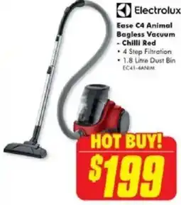 The Good Guys Electrolux Ease C4 Animal Bagless Vacuum offer