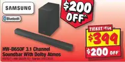 JB Hi-Fi HW-B650F 3.1 Channel Soundbar With Dolby Atmos offer