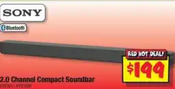 JB Hi-Fi 2.0 Channel Compact Soundbar offer