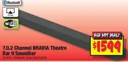 JB Hi-Fi 7.0.2 Channel BRAVIA Theatre Bar 9 Soundbar offer