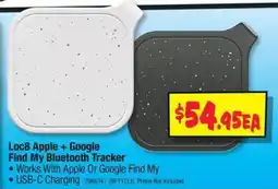JB Hi-Fi Loc8 Apple+ Google Find My Bluetooth Tracker offer