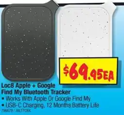 JB Hi-Fi Loc8 Apple+ Google Find My Bluetooth Tracker offer