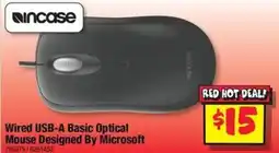 JB Hi-Fi Wired USB-A Basic Optical Mouse Designed By Microsoft offer