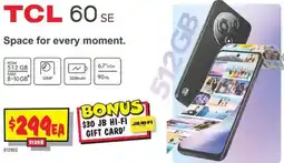 JB Hi-Fi TCL 60 SE offer