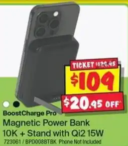 JB Hi-Fi BoostCharge Pro Magnetic Power Bank 10K + Stand with Qi2 15W offer