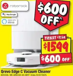 JB Hi-Fi Qrevo Edge C Vacuum Cleaner offer