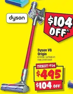 JB Hi-Fi Dyson V8 Origin offer