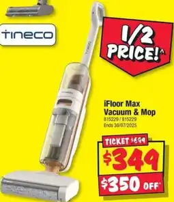 JB Hi-Fi iFloor Max Vacuum & Mop offer