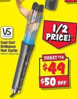 JB Hi-Fi Cool Curl Brilliance Hair Curler offer