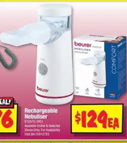 JB Hi-Fi Rechargeable Nebuliser offer