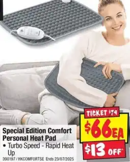 JB Hi-Fi Special Edition Comfort Personal Heat Pad offer