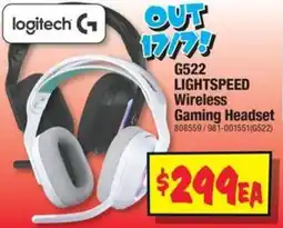 JB Hi-Fi G522 LIGHTSPEED Wireless Gaming Headset offer