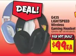 JB Hi-Fi G435 LIGHTSPEED Wireless Gaming Headset offer