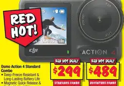 JB Hi-Fi Osmo action 4 standard combo adventure combo offer