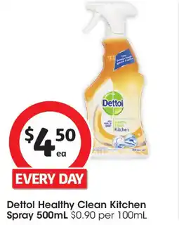 Coles Dettol healthy clean kitchen spray offer