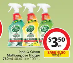 Coles Pine o cleen multipurpose trigger offer