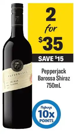 Coles Pepperjack barossa shiraz offer