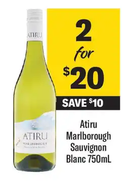 Coles Atiru marlborough sauvignon blanc offer