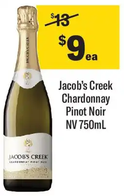 Coles Jacob's creek chardonnay pinot noir nv offer