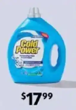 ALDI Cold power laundry liquid offer