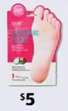 ALDI Assorted epielle foot masks offer