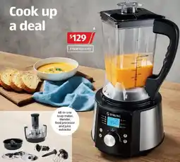 ALDI All-in-one soup maker, blender, food processor and juice extractor offer
