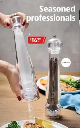 ALDI Xxl pepper or salt grinders offer
