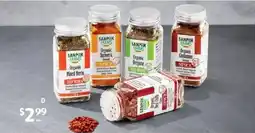 ALDI Sanmik farms organic herbs & spices offer