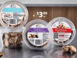 ALDI Dried mushrooms offer