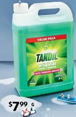 ALDI Tandil super strength dishwashing liquid offer