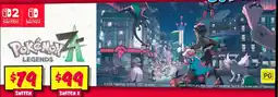 JB Hi-Fi Pokemon legends switch 2 offer