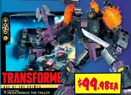 JB Hi-Fi Transformers age of the primes megatronus the fallen offer
