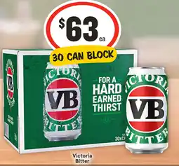 IGA Liquor Victoria bitter offer