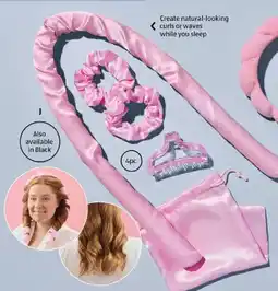 ALDI Protane heatless hair curling or heatless bendy rollers set offer