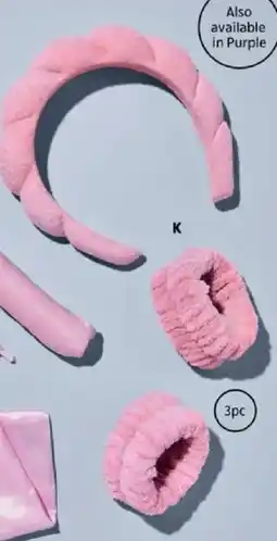 ALDI Protane spa bubble or facial headband and wristbands offer