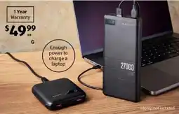 ALDI Charging assortment 27k powerbank offer