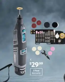 ALDI 12v cordless rotary tool offer