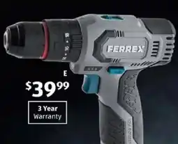 ALDI 12v combi drill offer