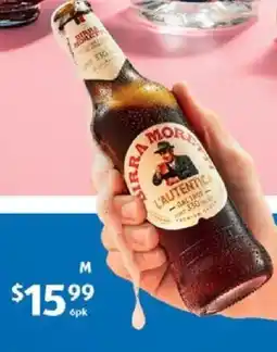 ALDI Birra moretti italian lager offer