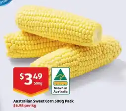 ALDI Australian sweet corn offer
