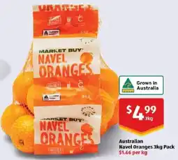 ALDI Australian navel oranges offer