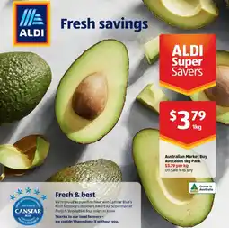 ALDI Australian market buy avocados offer