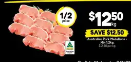 Drakes Australian Pork Medallions offer